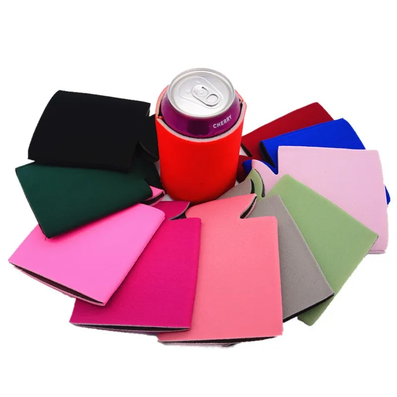Customized Logo Neoprene Beer Can Cooler Bags Bottle Cloth