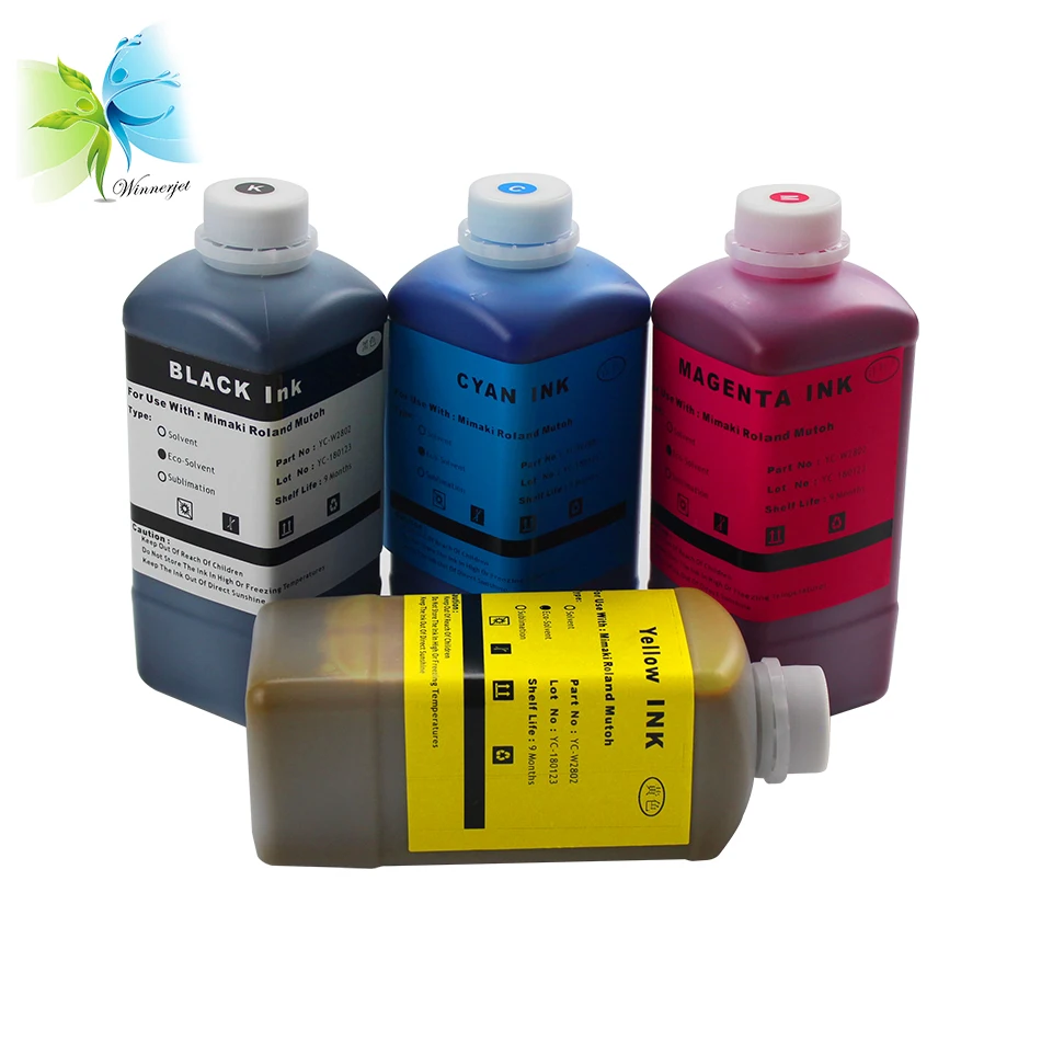 Printing inks hard solvent for Mimaki BS3 used for Mimaki JV33-160BS CJV30-130BS