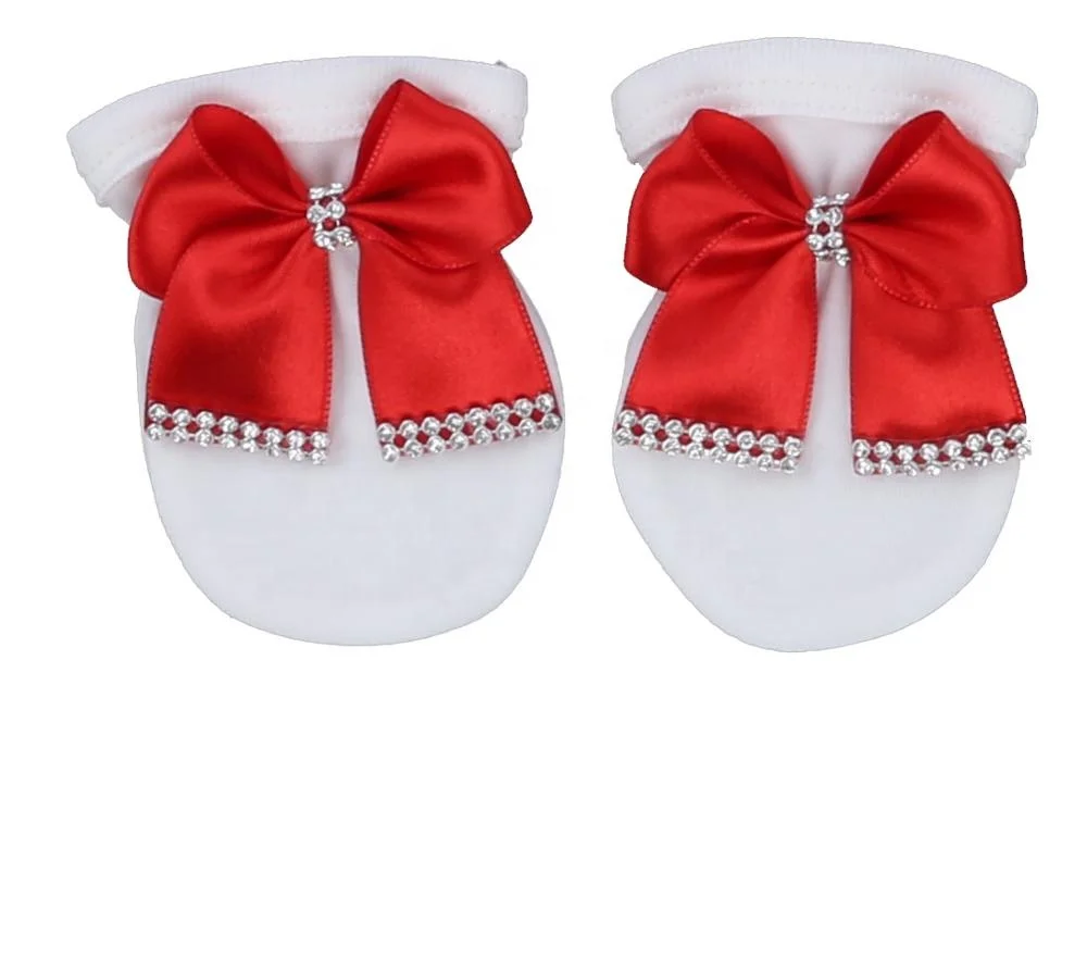 3 Pieces Red Butterfly 100% Cotton Fabric Knitted Long Sleeve Bamboo Bubble Wholesale Custom Baby Romper Set, Baby Gift Set