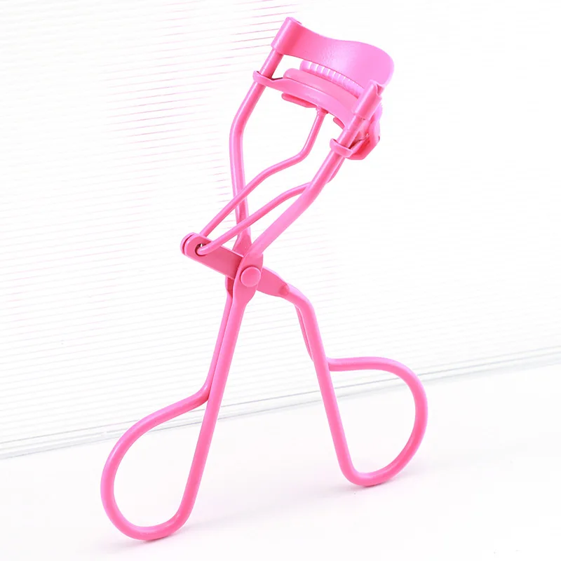 2024 New Colorful Coating Lash Curler Silicone Pad Private Label Makeup Tools  Eyelash Curler with Comb