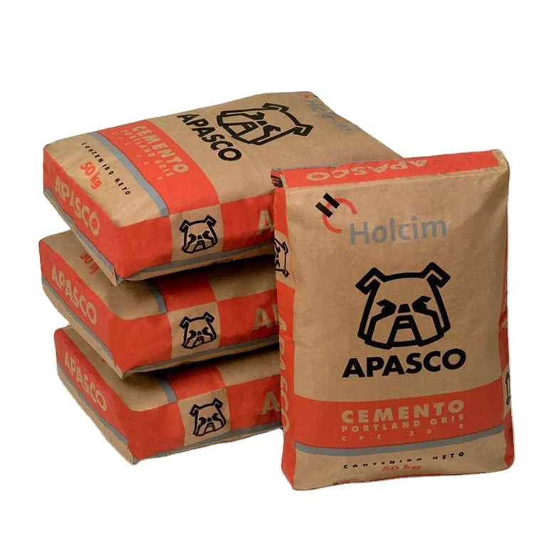 Wholesale China Manufacturer 50kg pp cement packaging Bag Woven Price pp woven big bag for cement