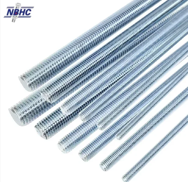 NBHC001TR  M8 M10 M20 Bar Galvanized Full Thread Stud Bolt DIN975  ASTM A193-B7 Threaded Rod Thread rods