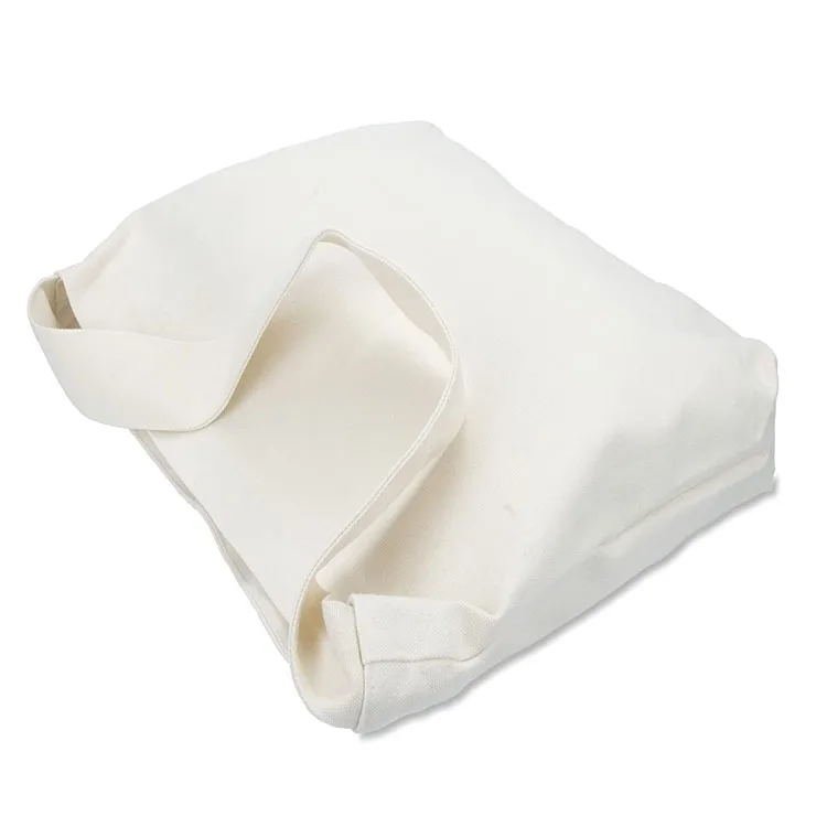 Simple Design Large Size  Travel Shoulder Bags Magnetic Snap Canvas Bag