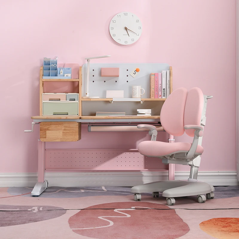 Early Learning Natural Wood Children Lifting Learning Table