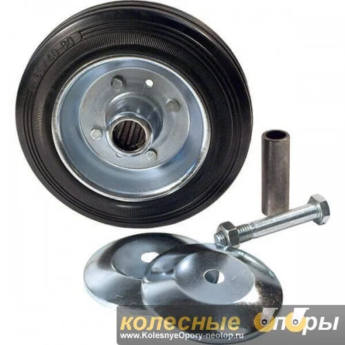 wheelbarrow solid rubber wheel 6*1.5