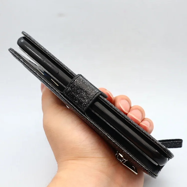 Design for iPhone 14 Case Magnet Auto Sleep Stand Case Credit Card Leather Cover for Samsung A12 A22 A33 A53 A73 5G Wallet Case