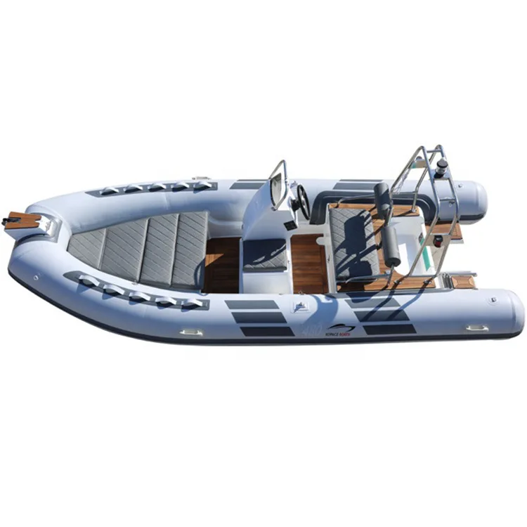 4.8m rib 480 hypalon fiberglass rigid inflatable boat china rib boats for sale