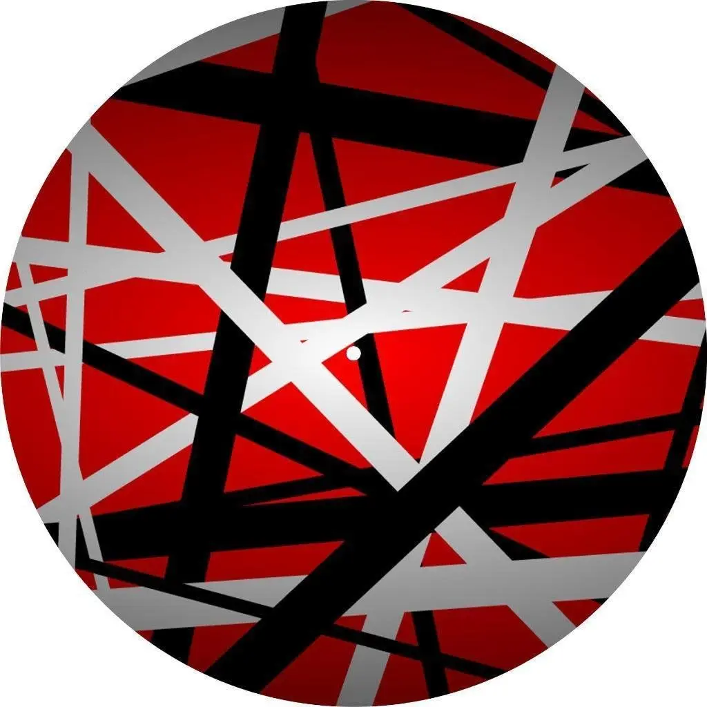 Customized Print Anti-slip Blank Dye Sublimation Custom Slipmat Round Felt Turntable Slip Mat for Vinyl Disc Record Player