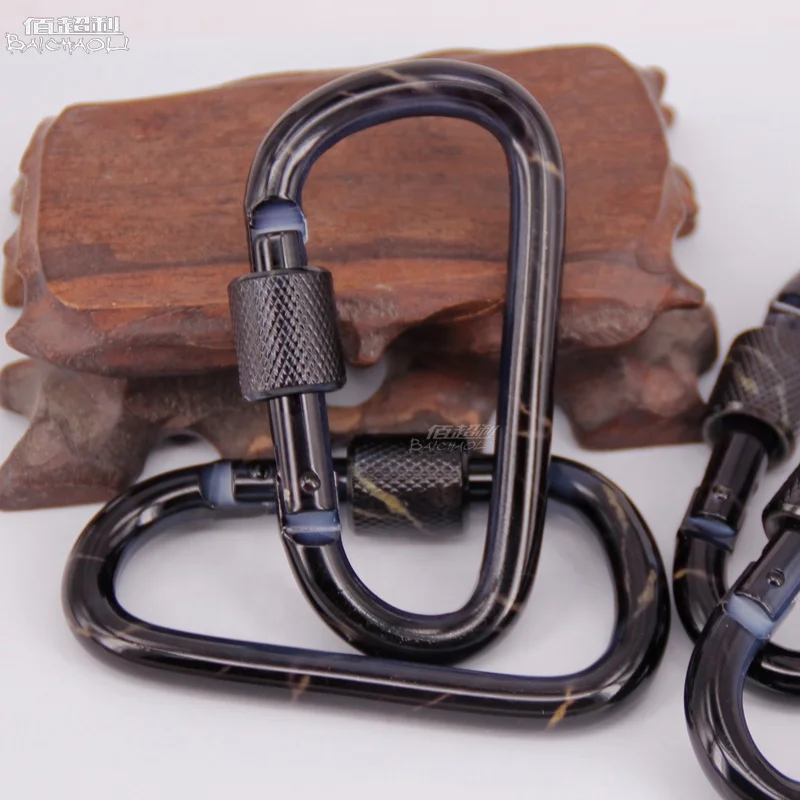 Карабины Baichaoli 8 D из алюминиевого сплава с камуфляжной блокировкой