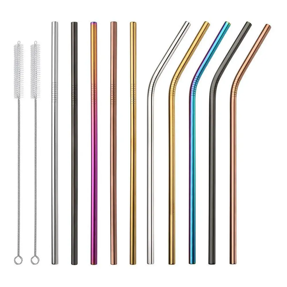 Factory wholesale custom stainless steel straws ,Reusable straws