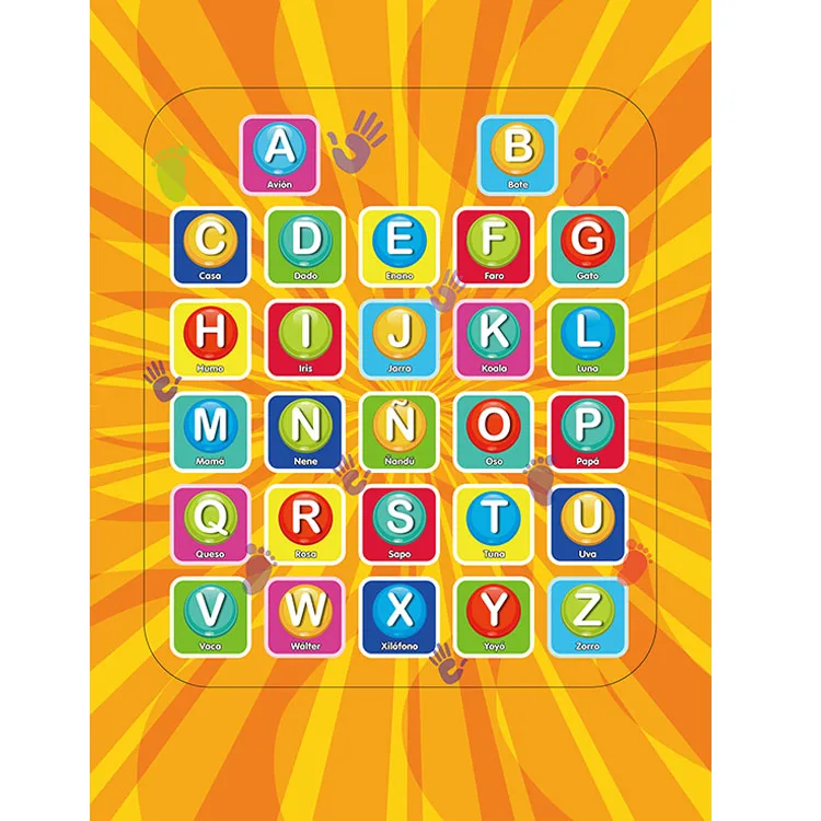 Kids Custom Outdoor Smart Spanish Music Carpet Electronic Revolution Dance Challenge Mat With Game