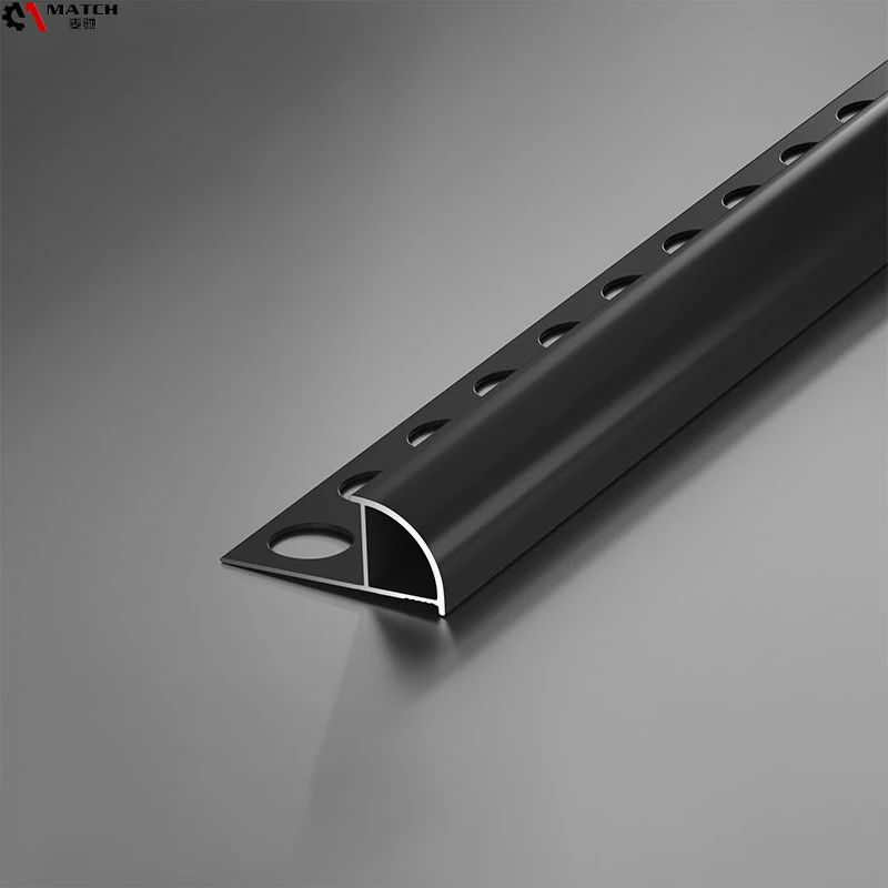 wholesale high quality flooring accessories aluminium alloy u shaped tile edge trim low price
