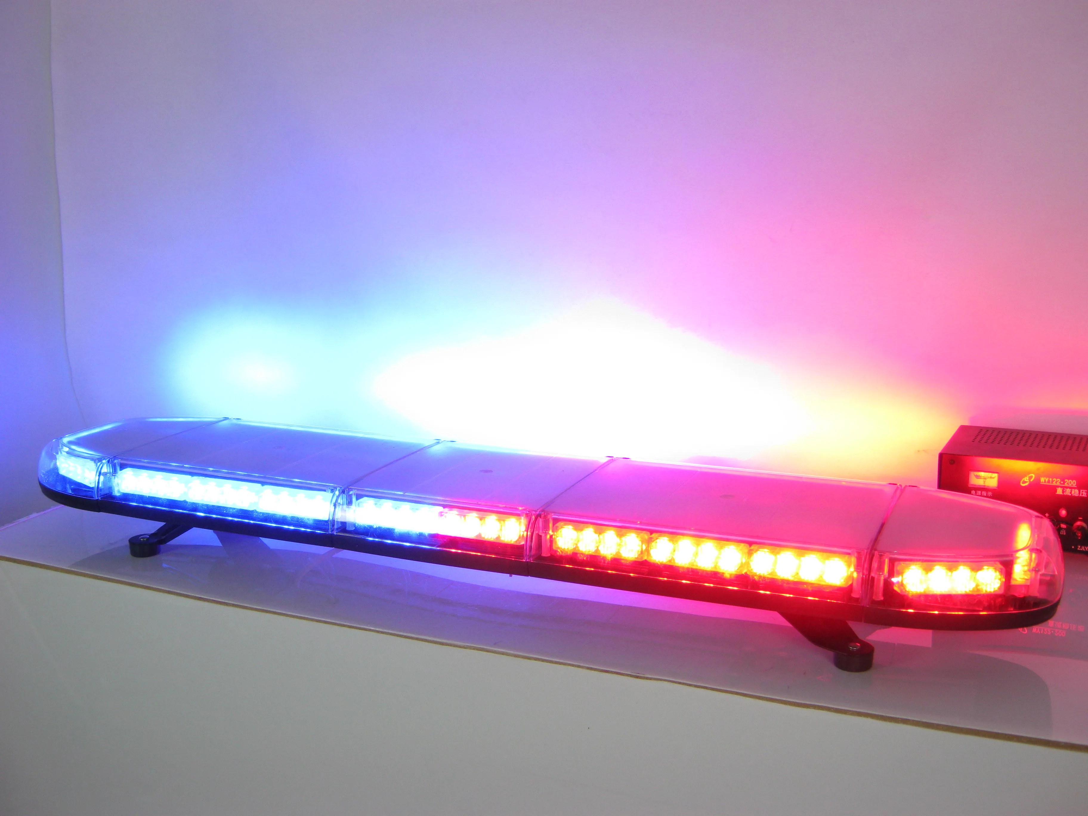 
LYAF ECE R65 Class 2 R10 1.27m 50inch Red Blue Led Warning Lightbar 