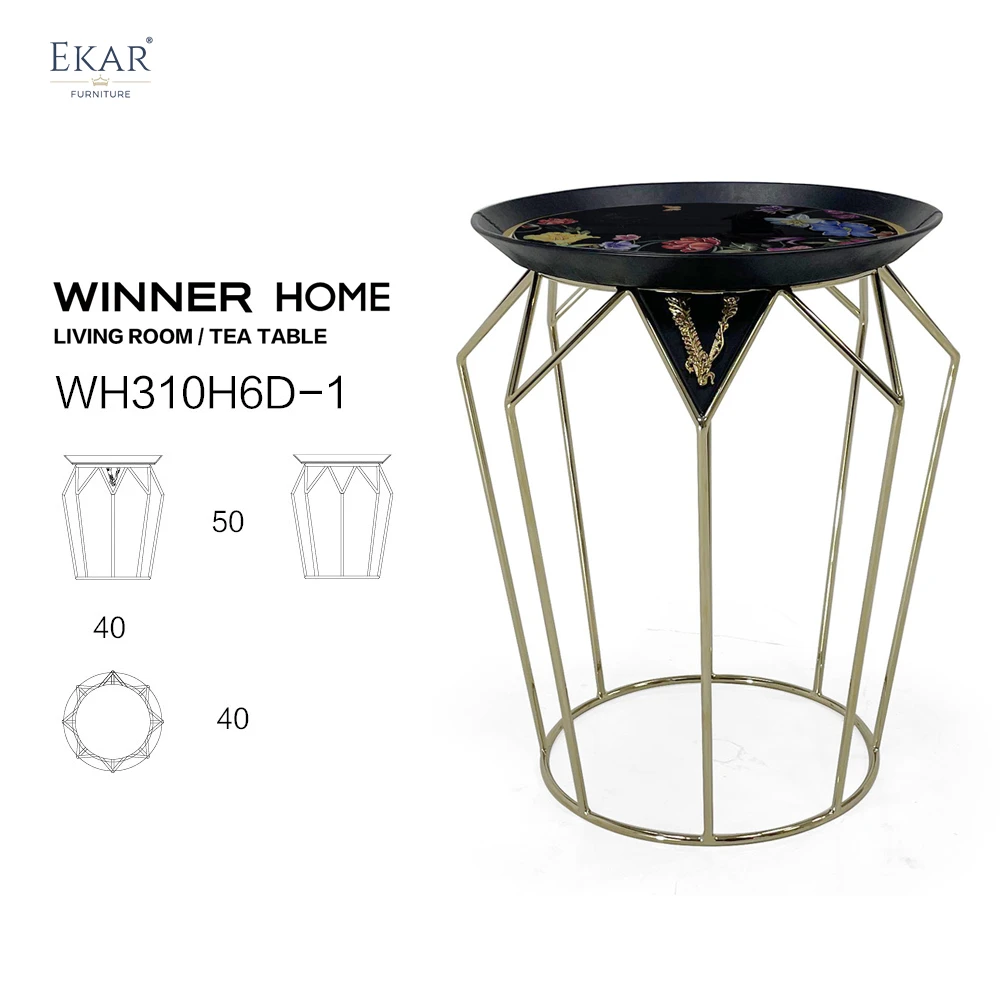 Elegance Unleashed: Exquisite Craftsmanship in Glass and Stainless Steel Corner Table