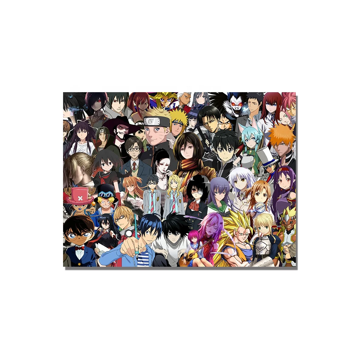 4 size 32 Design canvas Cartoon naruto 3d pictures print Wall scrolls posters set for the fans of Anime