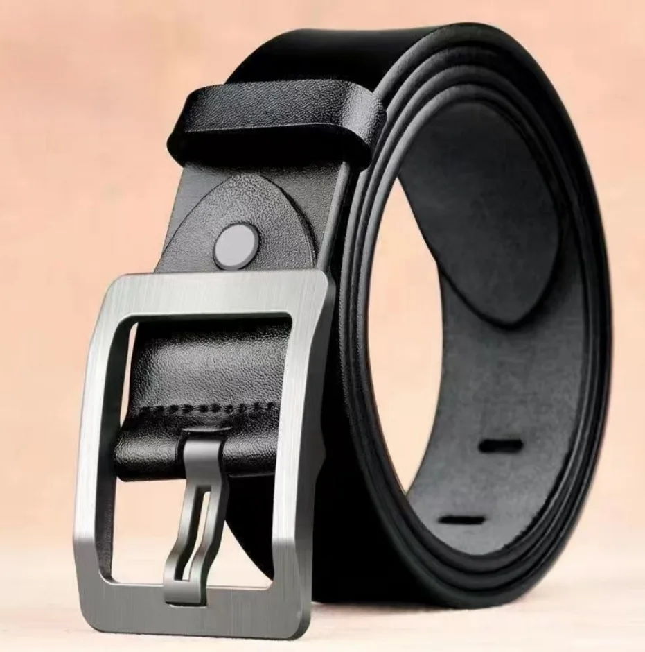 Designer Mens Fashion Casual High Quality Vintage Belts Men Genuine Leather Belt Male Cowboys Leather Belt For Men