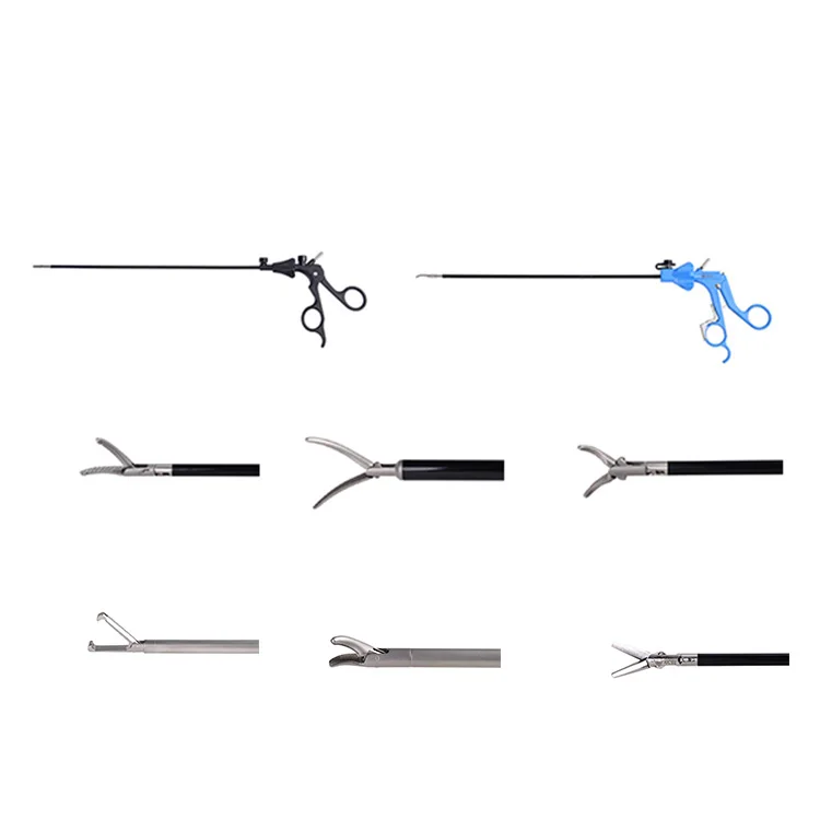 Euprun Ready To Ship Laparoscoipc Forceps Scissors 5mm Reusable Laparoscopic Surgical Instruments