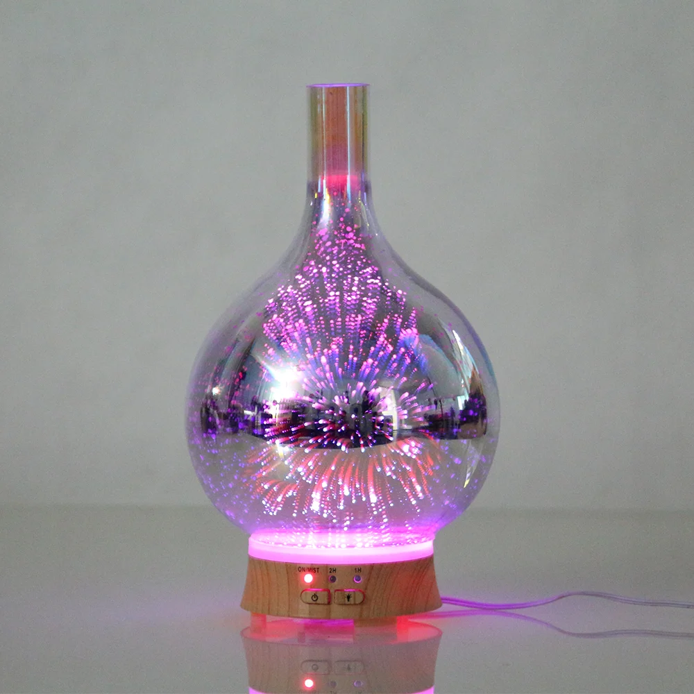 Hot Aromatherapy Essential Oil Diffuser CE Certificated Glass Aroma Diffuser