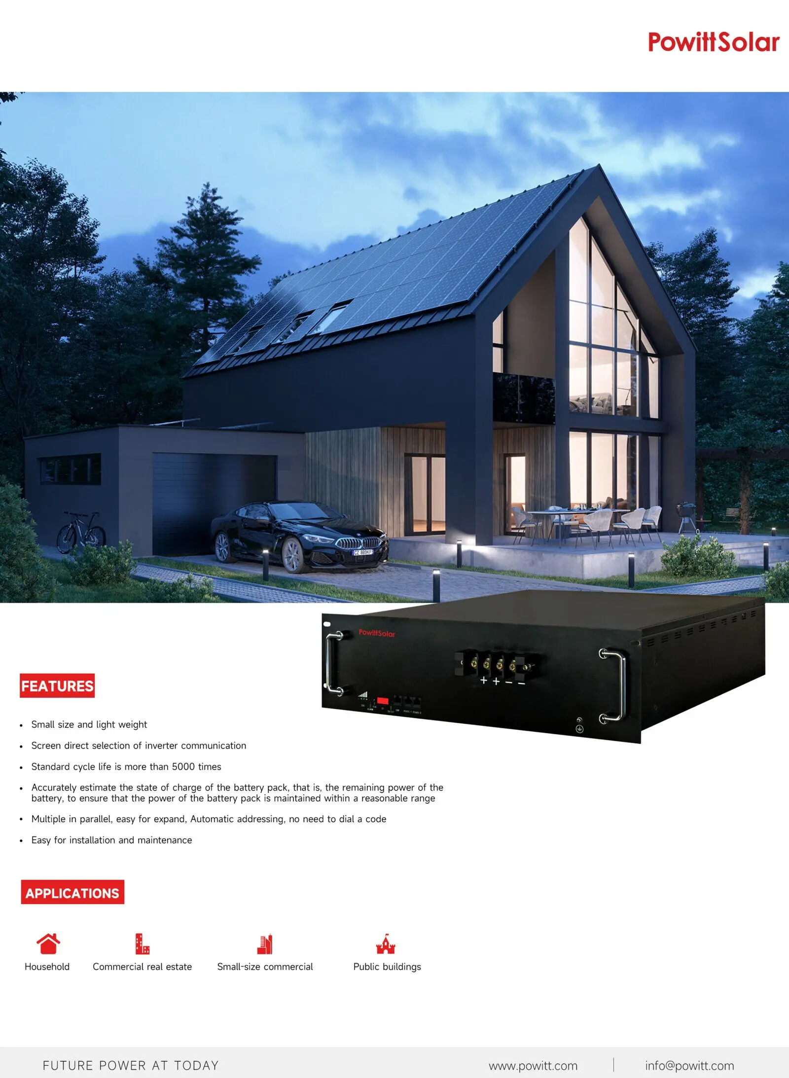 UPS Kstar All in one inversor home energy storage systems 3 6KW 5KW Hybrid Inverter and 5kwh 10kwh