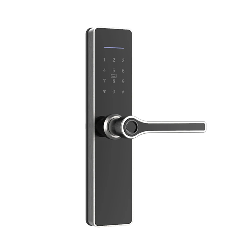 Wireless Security Electronic Smart Biometric 5050 Mortise Fingerprint Door Lock BLE Wifi TTlock App for Home Rentals