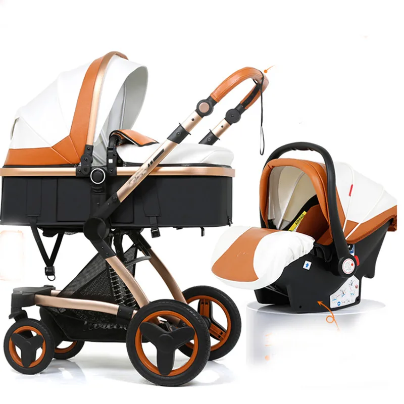 Wholesale china manufacturer luxury 3 in 1 baby stroller oem summer baby pushchair