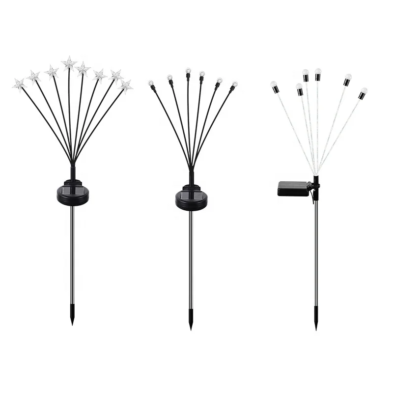 Wholesale Solar Light Led Garden Light Outdoor on Solar Power Swaying Bees Fire Fly Star Solar Garden Light For Pathway Yard