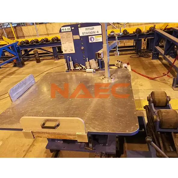 High Quality Slip-on Flange and Pipe Fitting-up Machine Pipe Prefabrication Production