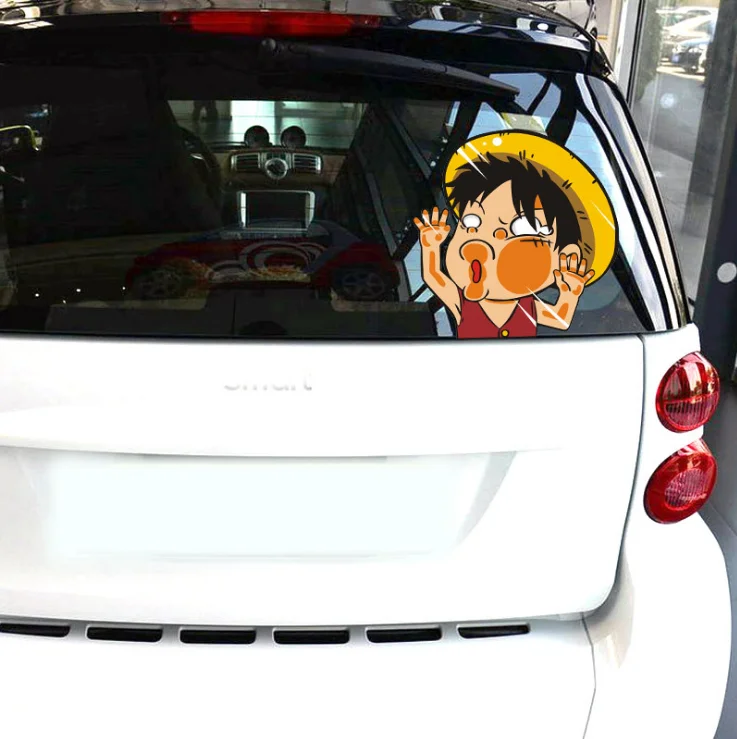 Outdoor Use Removable Custom Logo Anime Die Cut Vinyl Decal Car Stickers Transfer Window Stickers