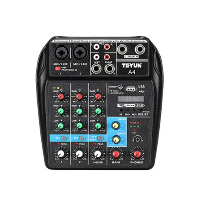 Wholesale New Products Digital Black Audio Mixer Karaoke Software