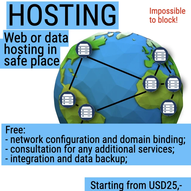 
Web hosting in safe place 