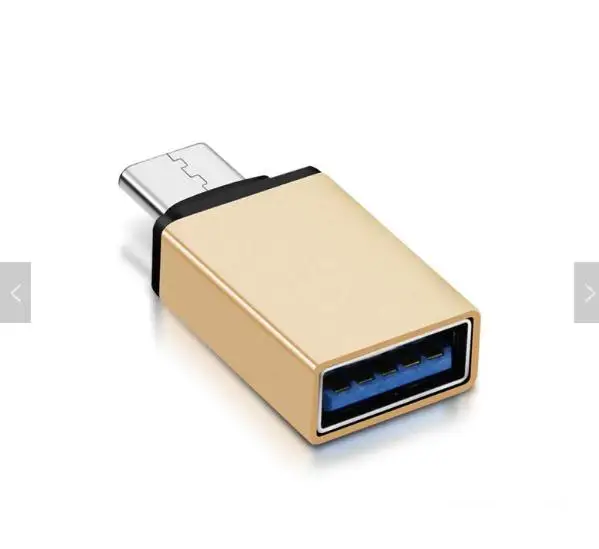  Из алюминиевого сплава с разъемом usb Type-C type-c Male к USB 3 0 Женский металлический преобразователь OTG телефонный адаптер типа c
