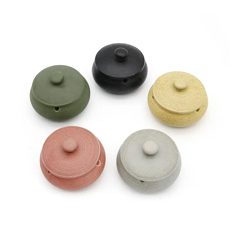 Amazon top sell hand ashtray cigar with cover decorative ceramic 4.5 inch green ashtray