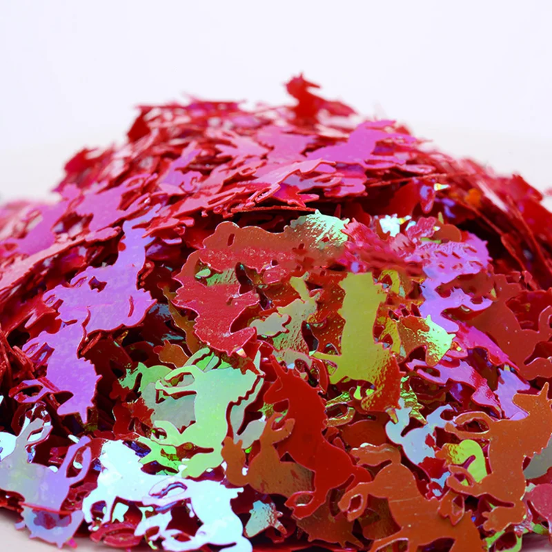 18 mm toys stationery Unicorn sequins DIY kids clothing accessories beaded sequin home decoration handmade bulk loose sequins