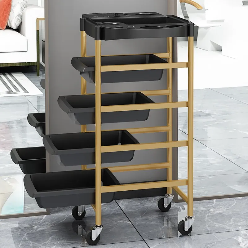 Hairdresser salon furniture High quality cosmetic Salon Trolley