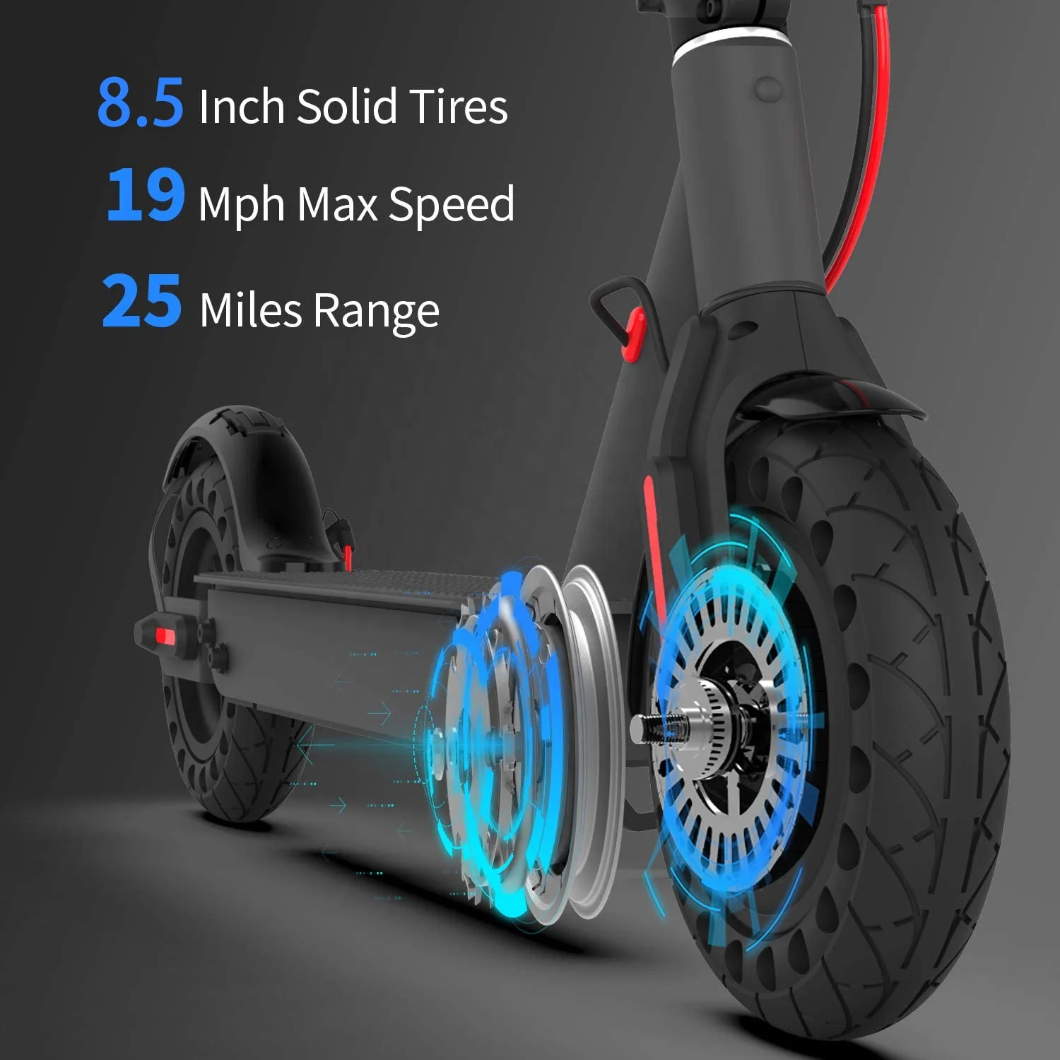  Электроскутер Erwachsene E Roller 32 км/ч elektroroller 350 Вт Faltbarer Tretroller Электрический ролик 8 5