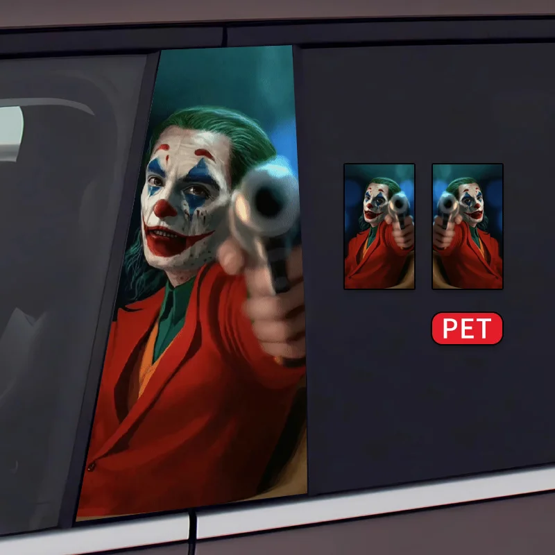 Custom 3D Effect Car Pillar B Stickers Personalized Stickers Banner Graphics Car Sticker Decals