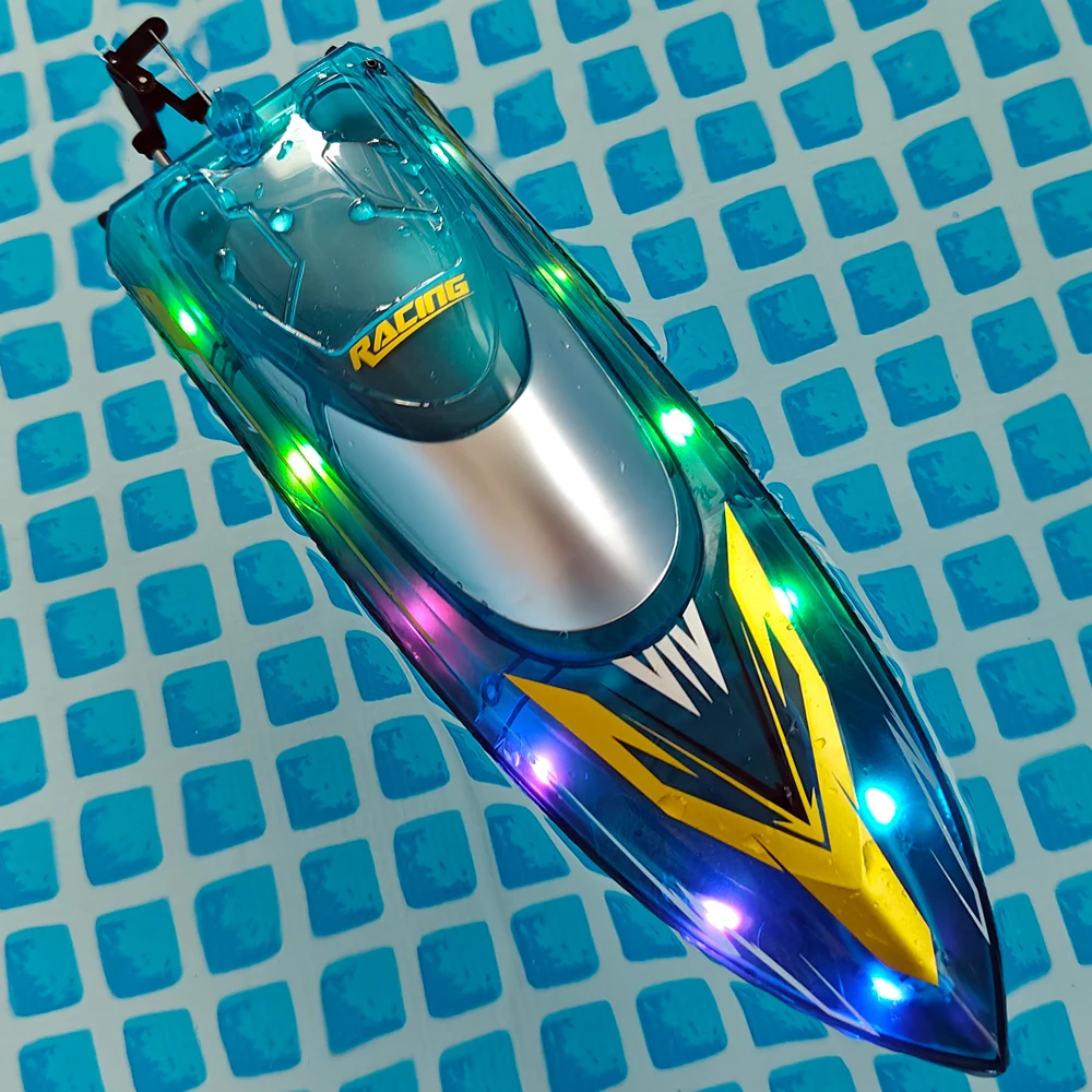 Flytec 2024 Waterproof Rc Speedboat Toys 30km/h High Speed RC Boat Remote Control Ship with Water Cooling System