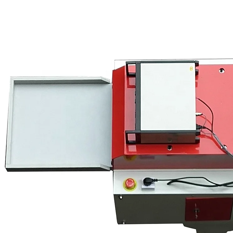 small box gluing machine ZH-500 economic carton folder gluer machine
