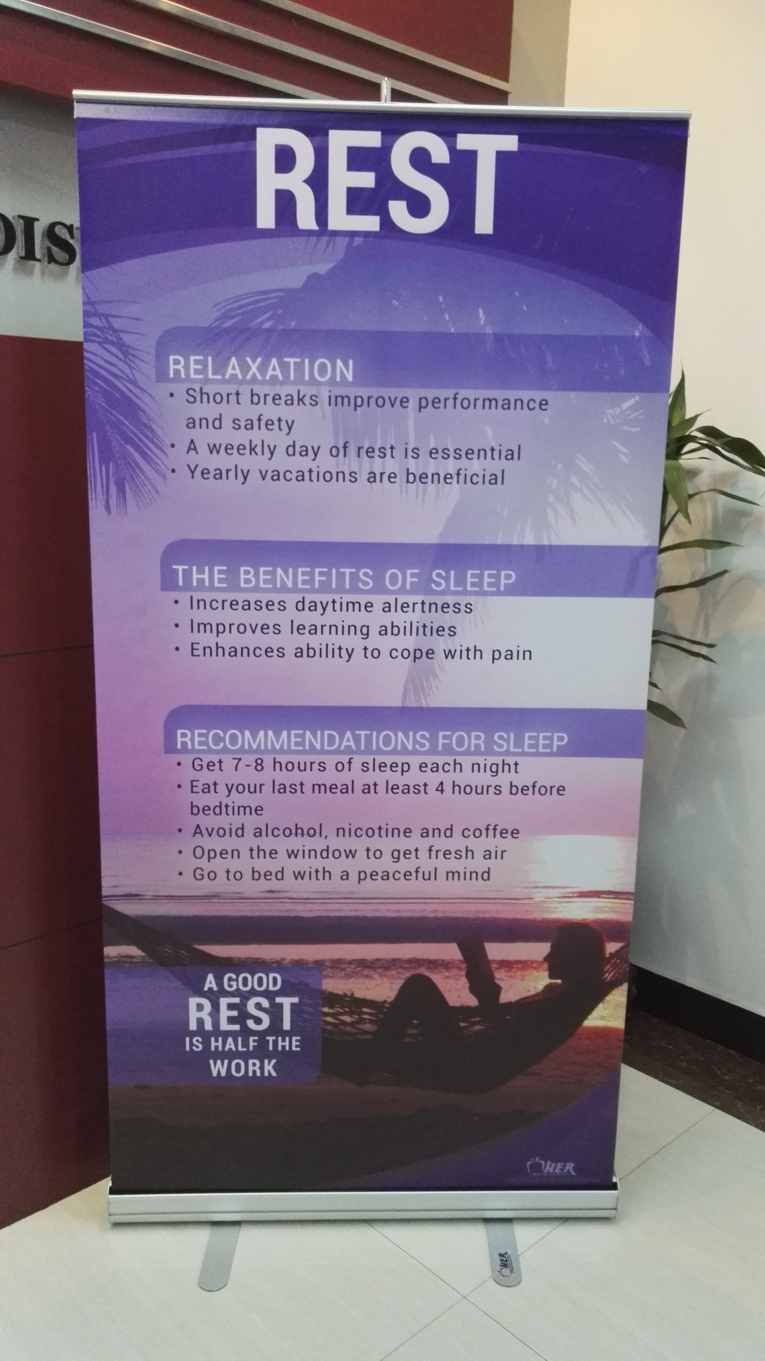 Two foots stable display stand poster board roll up banner stand