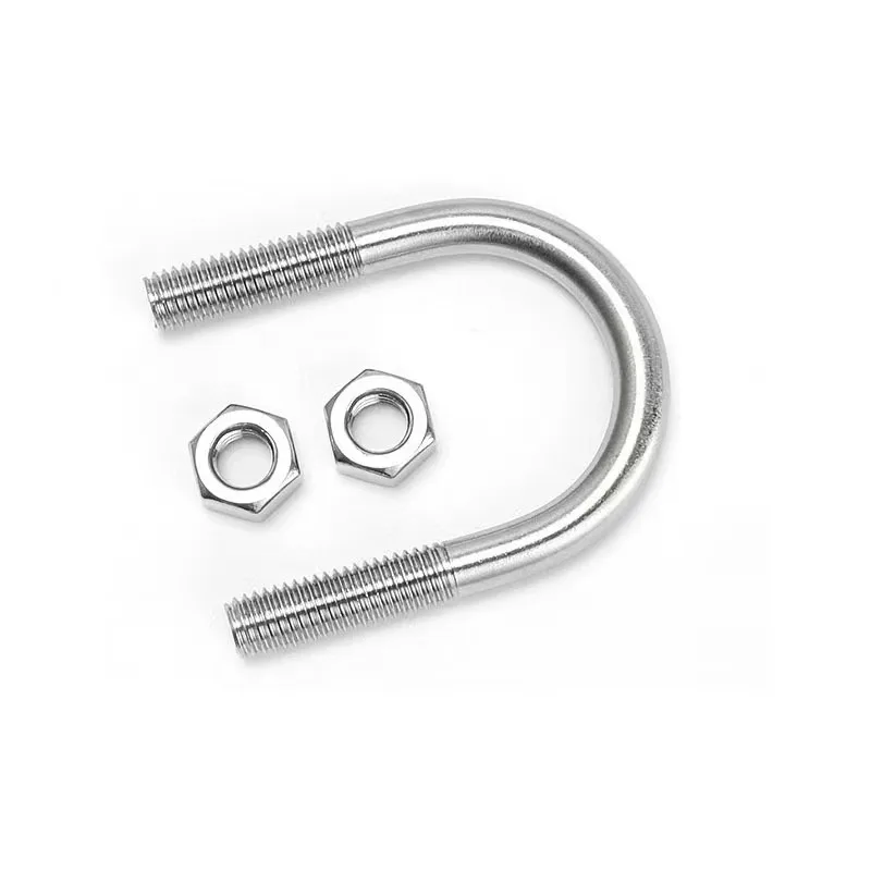 Custom U Bolt M8 M10 M12 Stainless Steel U Bolt For Truck Chassis