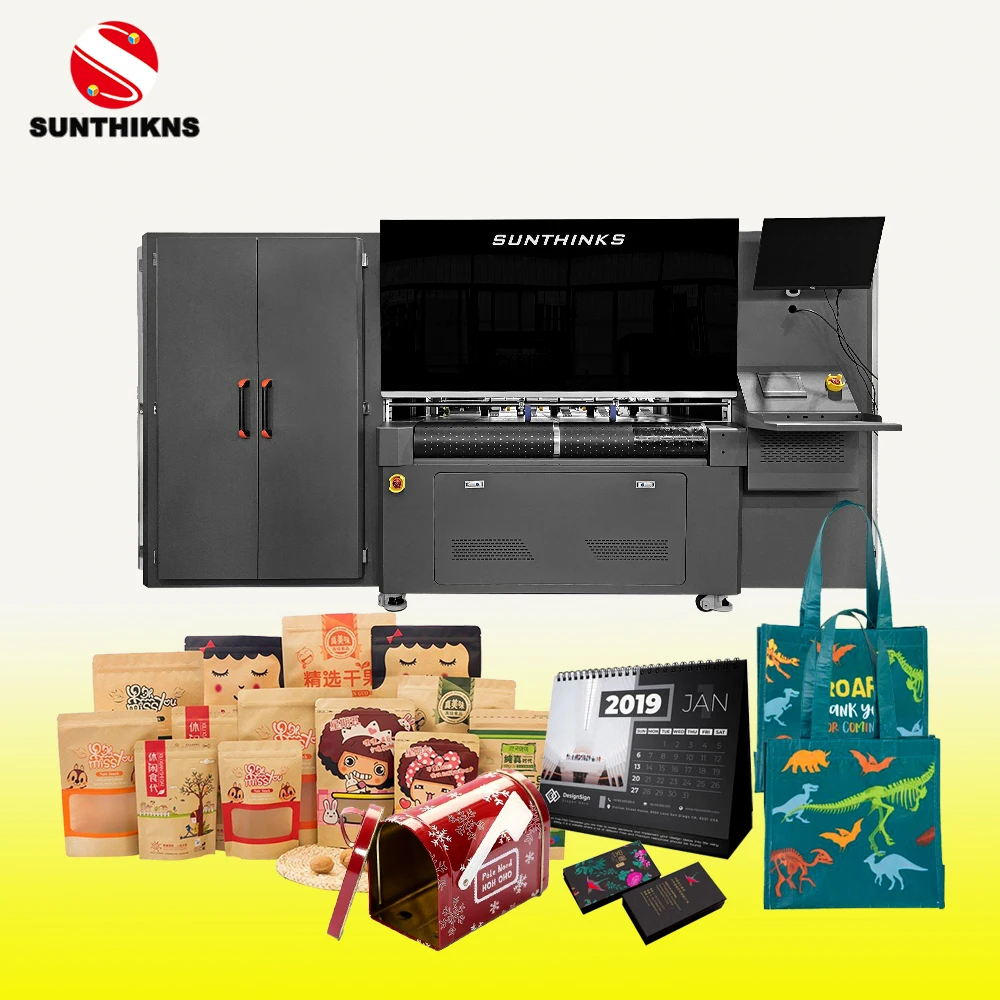 Sunthinks SU805 High-Speed Large Format Single Pass Inkjet Printer for Industrial Printing on Alibaba