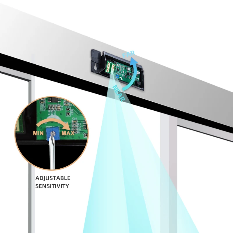 Yoursensor(YS104-G) 24GHz Doppler Microwave Motion Sensor with Automatic Door Opening Function  MicrowaveSensor