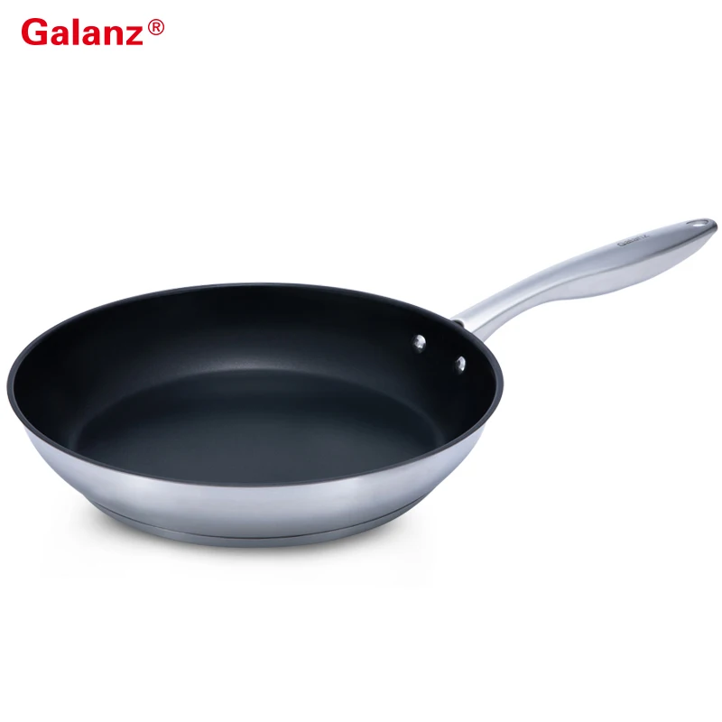 
Best price hot selling Galanz Friendly Fry fried 20cm stainless steel non-stick big breakfast frying pan With CE 