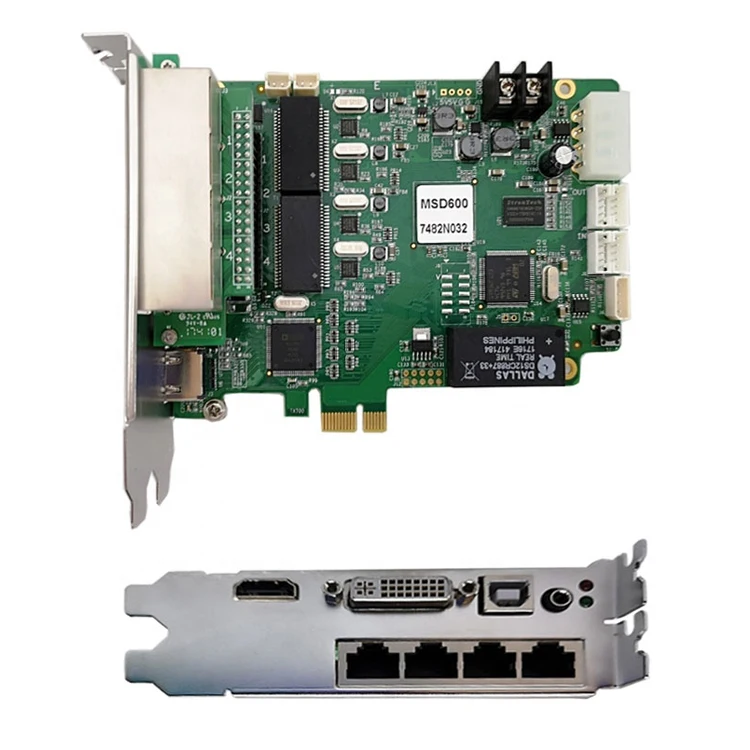 Nova msd600 sending card outer LED display sending controller box for full color led screen