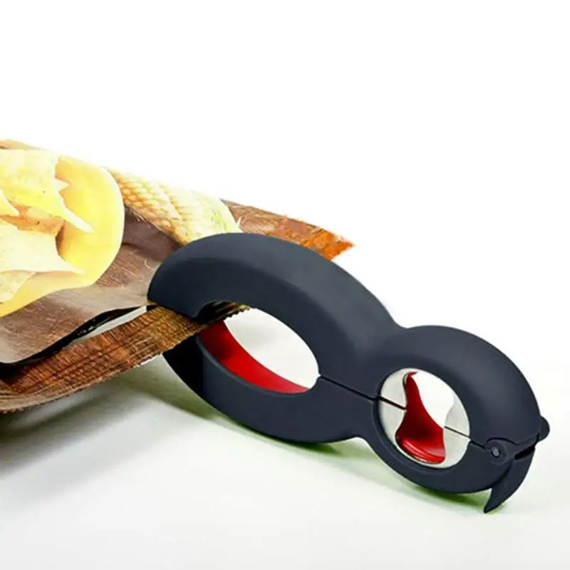 
6 in 1 Multi Function Can Beer Bottle Opener All in One Jar Gripper Can Beer Lid Twist Off Jar Wine Opener Claw VIP Dropship 