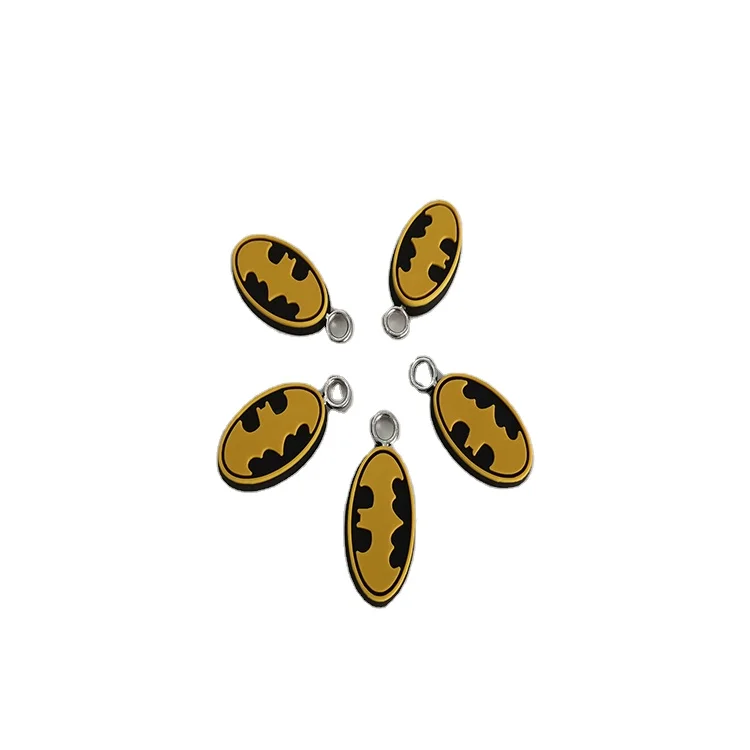 Custom diversified rubber puller oval zipper pull