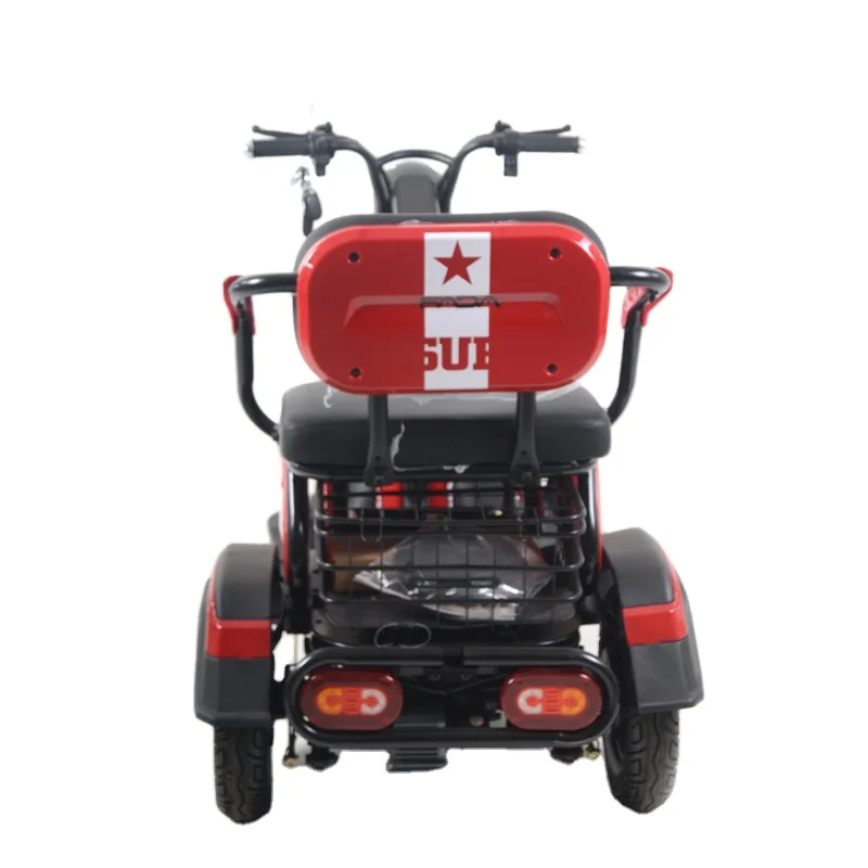 China manufacturer  electric tricycle low price import three fat wheel for passenger adult