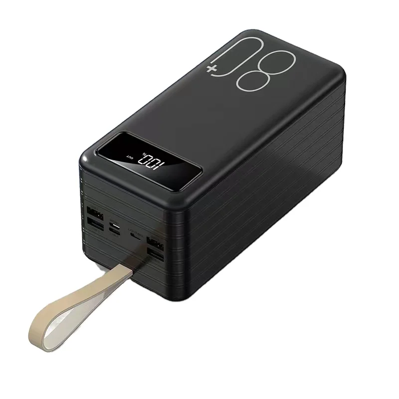 Factory Price OEM Big Capacity Super Power Bank 80000mAh Powerbank Power Station with LED Light