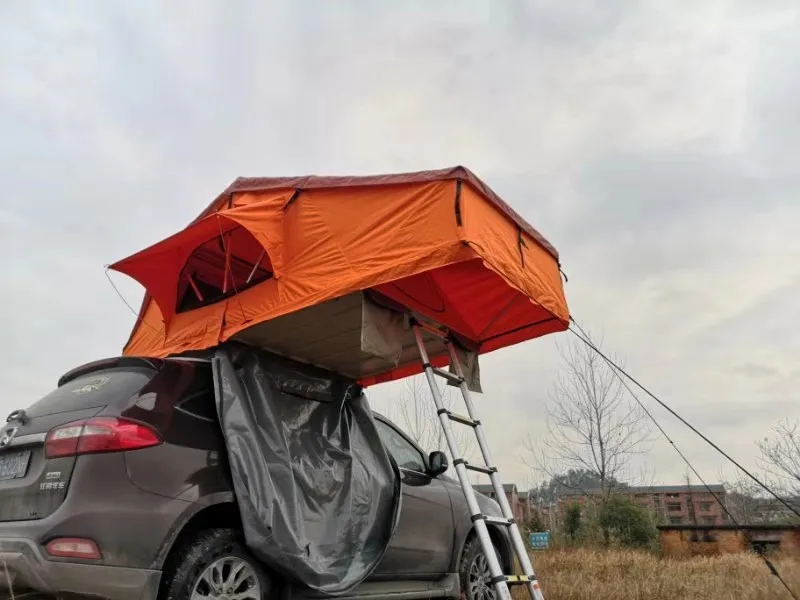 Палатка на крышу 4 человека тент автомобиля для отдыха открытом воздухе и походов