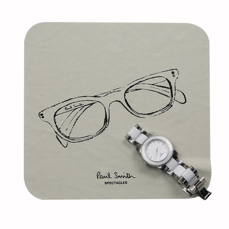 Personalized Microfiber Cleaning Cloths Custom Print Microfiber Glasses Cleaning Cloth Eyewear Cleaner